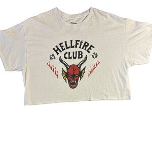 H E L L F I R E club cropped tee